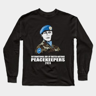 International Day of UN Peacekeepers 2024 Long Sleeve T-Shirt